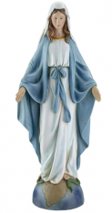 14"H Our Lady Of Grace Figure
